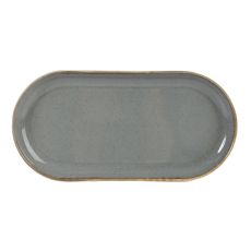 Блюдо овальное 30х15 см, Seasons Темно-серый, Porland