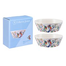 Набор салатников Love Birds из коллекции Birds of Paradise в подарочной упаковке,  350 мл, 2 шт., Liberty Jones