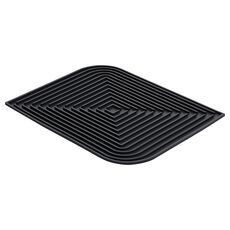 Коврик для сушки посуды Dry Flex, 34,6х44,6 см, графит, Smart Solutions