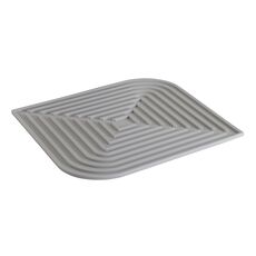 Коврик для сушки посуды Dry Flex, 34,5х31,5 см, графит, Smart Solutions