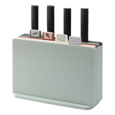 Набор из 4-х разделочных досок и 4-х ножей с держателем Cut&Store, Smart Solutions