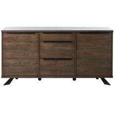 Комод Unique Furniture, Arno, 3 секции, 169,8х45х85 см, Unique Furniture
