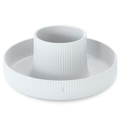 Кашпо Fountain белое, Umbra