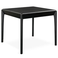 Стол обеденный Aska, 85х85 см, черный, Latitude