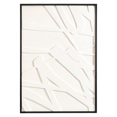 Панно декоративное с эффектом 3D Minimalism, 70х100 см, белый\бежевый, Bergenson Bjorn