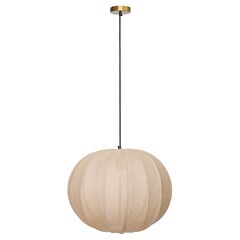 Светильник подвесной Texture Rib, ?48 см, бежевый, Bergenson Bjorn