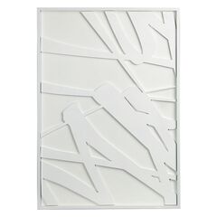 Панно декоративное с эффектом 3D Minimalism, с белой рамой, 70х100 см, Bergenson Bjorn