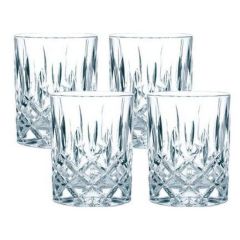 NOBLESSE - Набор стаканов 4 шт. для виски 295 мл бессвинцовый хрусталь