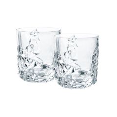 Набор стаканов для виски Sculpture Whisky tumbler Set/2, 2 шт., 365 мл, хрусталь, Nachtmann