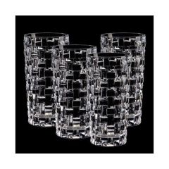 BOSSA NOVA - Набор стаканов 4 шт. высоких 345 мл бессвинцовый хрусталь