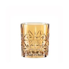 HIGHLAND - Стакан оранжевый низкий 345 мл бессвинцовый хрусталь