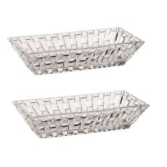 BOSSA NOVA - Набор салатников 2 шт. 17 см бессвинцовый хрусталь