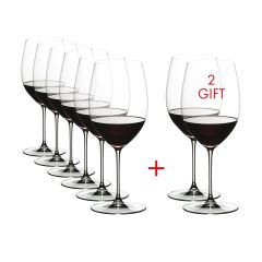 Набор бокалов Riedel Veritas Cabernet / Merlot Pay 6 Get 8, 8 шт., 7449/0, Riedel
