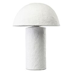 Лампа настольная Texture Sleek, ?32x42 см, белая, Bergenson Bjorn