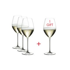 Набор бокалов CHAMPAGNE WINE GLASS PAY 3 GET 4, 4 шт., 445 мл, 23.5 см, Riedel
