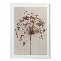 Панно декоративное Plant, с белой рамой, 50х70 см, Bergenson Bjorn