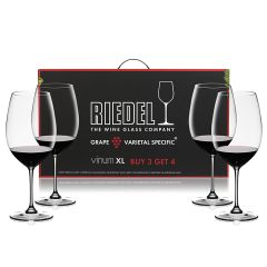 Набор бокалов Vinum XL Cabernet Sauvignon Pay 3 Get 4, 960 мл, 4 шт., 7416/00, Riedel