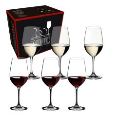 Набор бокалов Vinum Zinfandel / Riesling Grand Cru Value Pack 4=6, 6 шт., 400 мл, 7416/56-260, Riedel