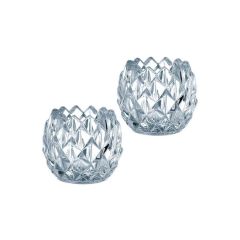 Набор из 2-х подсвечников, 9 см, хрусталь, Cone, Nachtmann