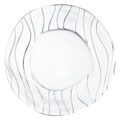 Тарелка с декором OCEAN, диаметр: 28 см, материал: хрусталь, 83723, NACHTMANN, Германия