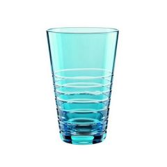 Набор стопок для водки Sixities Rondo Aqua 60 мл, 2 шт., светло-голубые, бессвинцовый хрусталь, Nachtmann