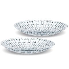 BOSSA NOVA - Набор салатников 2 шт. 21 см бессвинцовый хрусталь