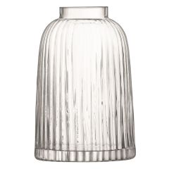 Ваза Pleat, 20 см, прозрачная, LSA International