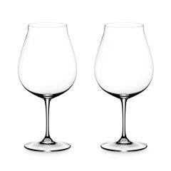 Набор из 2-х хрустальных бокалов для красного вина New World Pinot Noir 6416/16, 800 мл, прозрачный, серия Vinum, Riedel