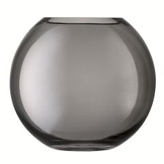 Ваза Polka 24см серая, LSA International