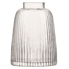 Ваза Pleat, 26 см, прозрачная, LSA International