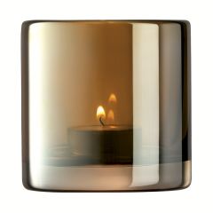 Подсвечник Signature Epoque 8,5 см, янтарь, LSA International