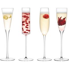 Набор из 4 бокалов-флейт LuLu 150-175 мл, LSA International