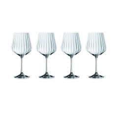 GIN&TONIC - Набор бокалов для коктейля 640 мл H= 22.2 см, D= 10.5 см бессвинцовый 4 шт.(set 4 pcs)