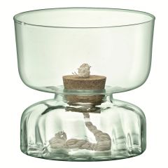 Горшок с функцией самополива 13см прозрачный, LSA International