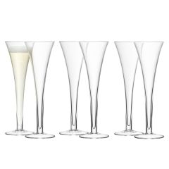 Набор из 6 бокалов-флейт Bar 200 мл, LSA International