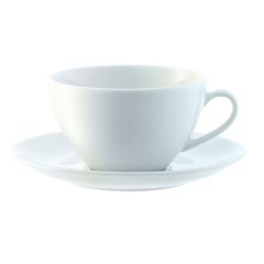 Набор из 4 округлых чашек с блюдцем Dine 220 мл, LSA International