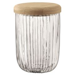Стакан с деревянной крышкой из дуба Pleat, 18,5 см, LSA International