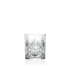 Набор из 6-ти стаканов Олд Фэшн RCR Style Melodia 240 мл, хрустальное стекло, Италия