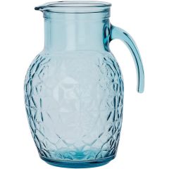 Кувшин 2,5 л, голубой, хрустальное стекло, серия ORIENTE BLUE, Bormioli Rocco