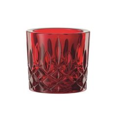 Подсвечник красный h-66мм d-71мм, хрустальное стекло, Noblesse, Nachtmann