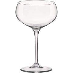 Набор из 4-х фужеров для шампанского 305 мл, хрустальное стекло, серия SPAZIO, Bormioli Rocco