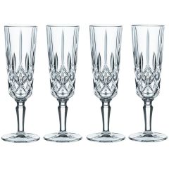 Набор бокалов для шампанского 4 шт., 155 мл, Noblesse, хрустальное стекло, Nachtmann