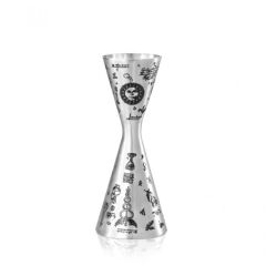 Джиггер Afrodite 30/45 мл, D45 мм, H120 мм, хромированная сталь, Lumian