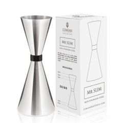 Джиггер 30/60, D50 мм, H125 мм, хромированная сталь, Lumian