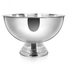 Чаша для пунша и шампанского, 8 л, D400, H240 мм, нержавеющая сталь, Lumian