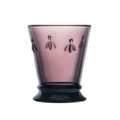 Набор из 6-ти стаканов O/F 260 мл, h 10,3 см, d 8,4 см, серия ABEILLE AUBERGINE, La Rochere