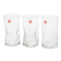 Набор из 3-х высоких стаканов 480 мл, хрустальное стекло, серия CASSIOPEA, Bormioli Rocco