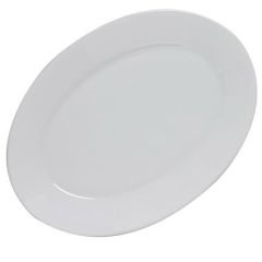 Блюдо овальное 30 см, белый, стеклокерамика, серия TOLEDO, Bormioli Rocco