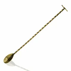 Ложка барная, L28 мм, нержавеющая сталь, цвет бронзовый, Lumian