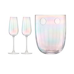 Набор для шампанского Pearl, 3 предмета, LSA International